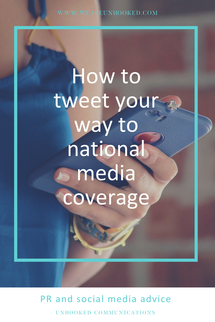 PR advice: How to use Twitter to get national media coverage for your business and help your PR